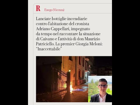 Bottiglie incendiarie contro l’abitazione di un cronista nel vicentino: “Sono sconvolto” thumbnail