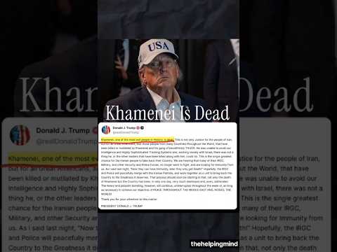 US-Israel REALLY killed Khamenei !| #shorts thumbnail