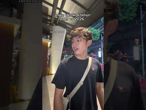 main tiktok Tahun 2019 VS 2026.. ? thumbnail