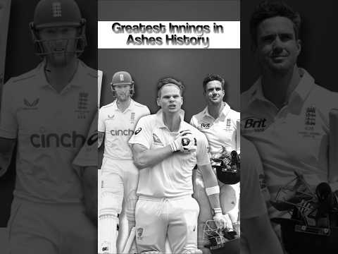 Greatest Innings In ASHES History #shorts thumbnail
