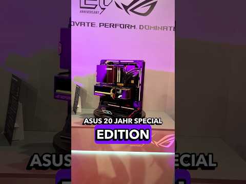 ASUS 20 Jahre Special Edition und der PC eskaliert völlig #gamingpc #computex #taipei thumbnail