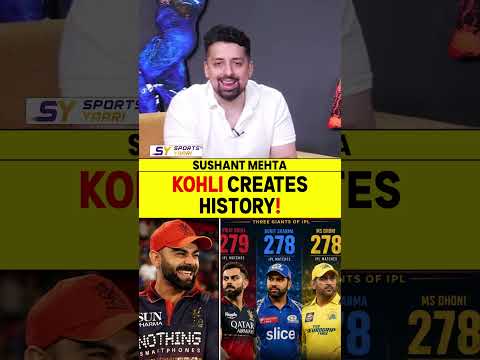 KOHLI CREATES HISTORY! #viratkohli #rohitsharma #msdhoni #iplrecords #ipl2026 thumbnail
