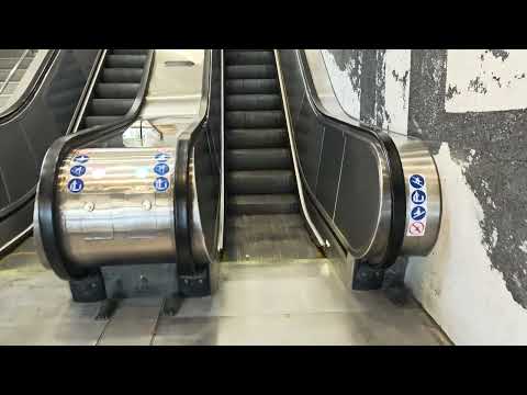 Sweden, Stockholm, Alvik Subway Station, 1X escalator thumbnail
