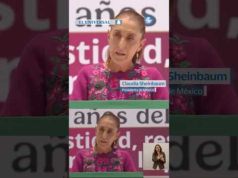"¿Quién decide en México? ¿Las agencias extranjeras o el pueblo?": Claudia Sheinbaum #shorts thumbnail
