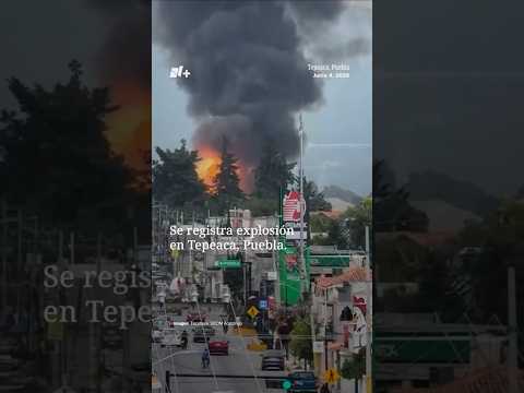 Explotan cuatro autotanques con gas LP en Tepeaca, Puebla thumbnail