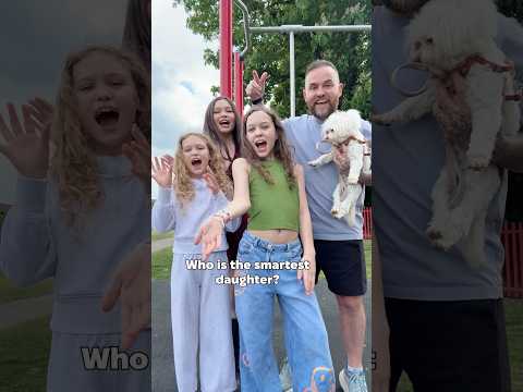Who is the smartest daughter #jonathanjoly #shorts thumbnail