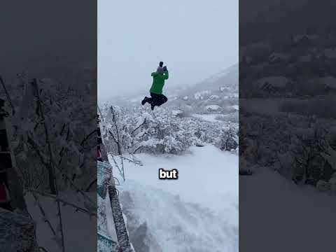 Why You Should Never Dive In This Snow!! ❄️? thumbnail