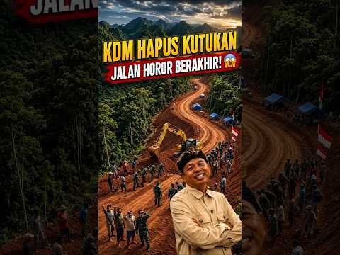GILA! 30 TAHUN KUTUKAN JALAN HOROR SUKABUMI AKHIRNYA TUMBANG DI TANGAN KDM! 😱 #kdm #dedimulyadi thumbnail