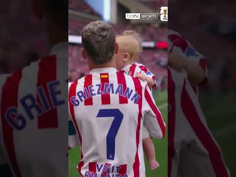 ❤️? Antoine Griezmann qui fait son entrée avec ses enfants pour sa dernière au Metropolitano... thumbnail