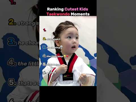 Ranking The Cutest Kids Taekwondo Moments thumbnail