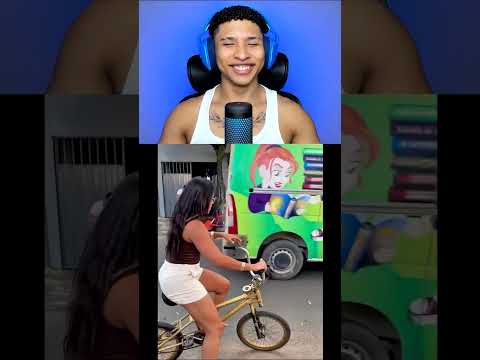 Por que ninguém consegue andar nessa bike? #ryansamuel thumbnail
