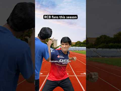 RCB fans in 2026 | Manish Kharage #shorts thumbnail