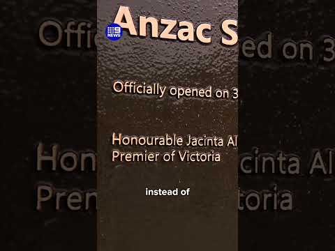 Metro tunnel plaques replaced | 9 News Australia thumbnail