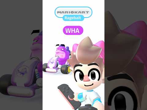 mario kart rage bait thumbnail