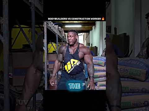Bodybuilder Vs worker #shorts thumbnail
