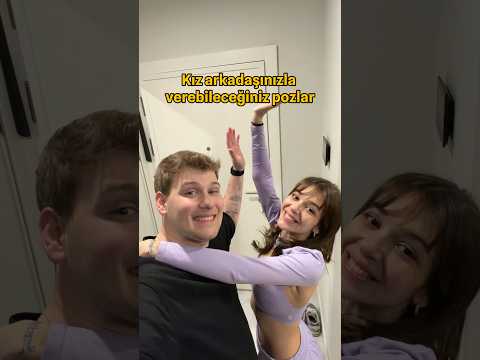 SEVGİLİNİZLE VEREBİLECEĞİNİZ POZLAR!!? #emreuzunboy #couple #funny #reels thumbnail