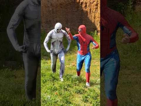 Spiderman was hilariously scared🤣 #spiderman thumbnail