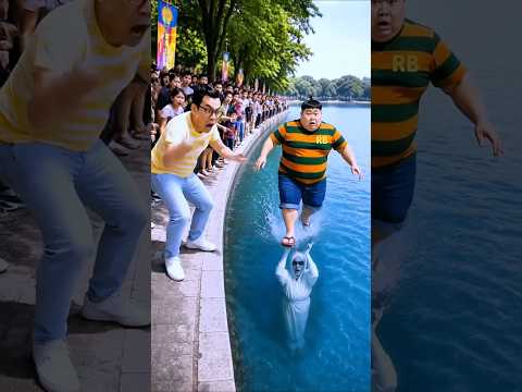 LANANG bisa jalan Di atas AIR karena di bantuin pocong🤣‼️ thumbnail
