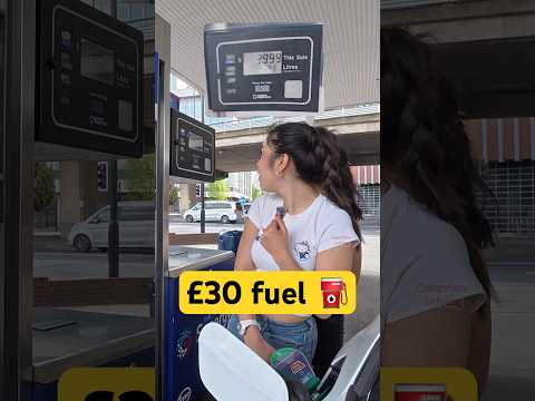 HOW TO FILL UP FUEL #driving #car #howto #london #fuel #petrol #diesel #funny  #pov thumbnail