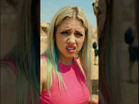 Karma 🐪 Camel's Instant Lesson at the Pyramids #karma #touristfail #shorts thumbnail