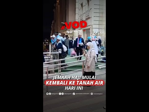 JEMAAH HAJI MULAI KEMBALI KE TANAH AIR  #short thumbnail