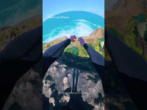 Cliff Diving POV You Can Almost Feel | DJI Osmo Action 6 thumbnail