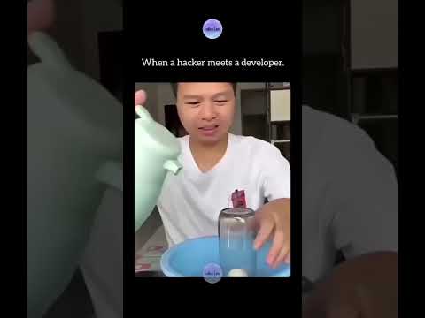 When a hacker meets a developer. 😍 thumbnail