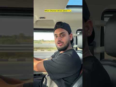 Akele car chalane chla gya ??| indian family #shorts #indian #chaman #comedy #thar #relatable thumbnail