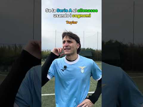Se la Serie A si allenasse usando i cognomi thumbnail