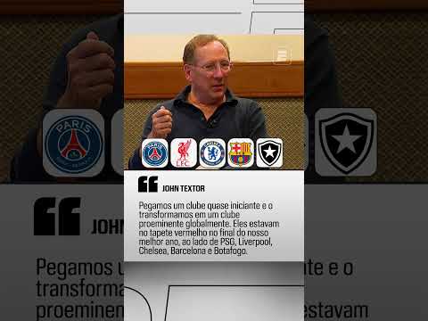TEXTOR FALA SOBRE BOTAFOGO! #shorts thumbnail