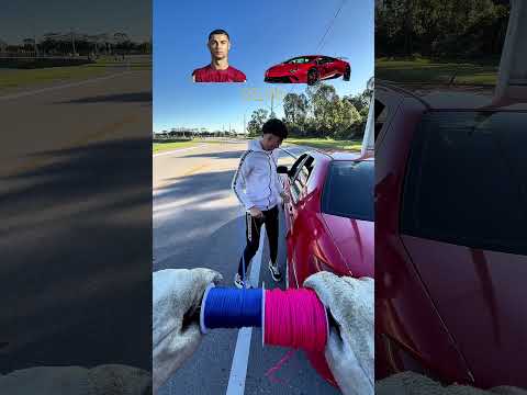 Racing Challenge!! Lamborghini ar Cristiano ?? #gamechallenge #viral thumbnail