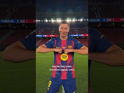 One last time 🤜🤛 #shorts #Lewandowski #fcbarcelona thumbnail