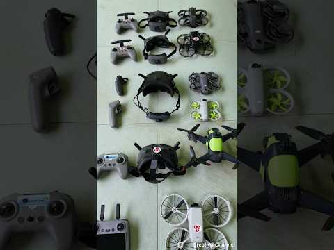 My DJI Drone Collection 🚁 Which FPV Beast Would You Fly? #dji #fpv #drone #shorts thumbnail