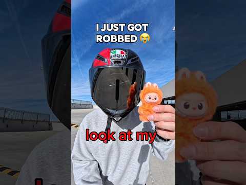 my ORANGE LABUBU #motorcycle #biketok #bikers thumbnail