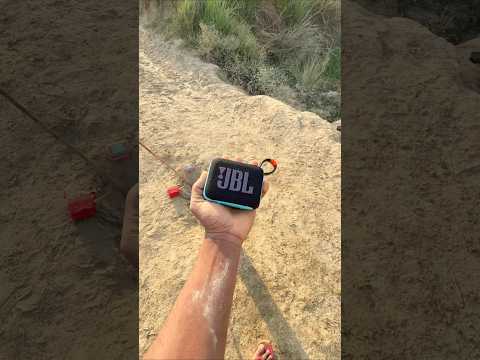 JBL go 4 pipe jumping drop puliya  speaker water testing thumbnail