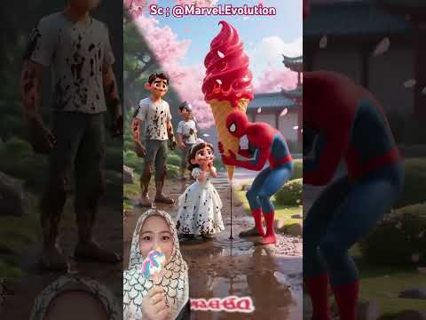 Spiderman kasih Adik Eskrim Merah ?? @Marvel.Evolution thumbnail