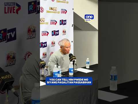 Chot Reyes on Jayson Castro stepping up as a leader for TNT | #OSOnTheSpot thumbnail
