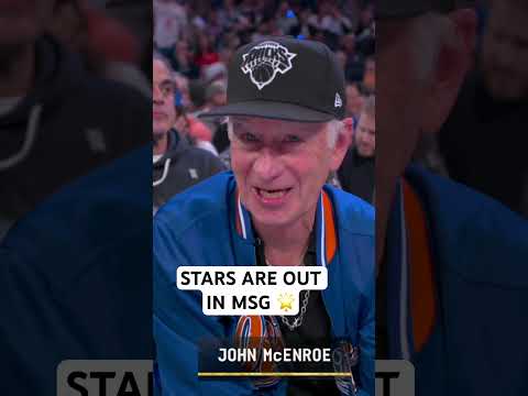 Celebrity row never disappoints at MSG thumbnail