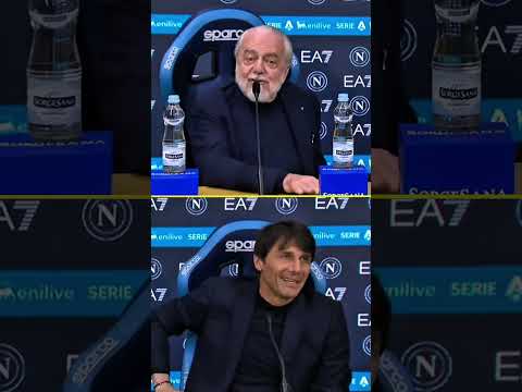Sono le 8:00 ma hai già ricevuto diverse chiamate di lavoro 😂 #DeLaurentiis #Conte #Napoli #DAZN thumbnail