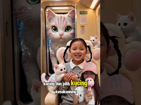 KERETA API KUCING LUCU CANTIK SEKALI 😍 thumbnail
