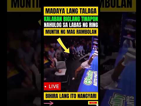 HALA!! TINAP0N PALABAS NG RING! MADAYA ANG KALABAN DITO! thumbnail