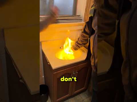Why Flames Come Out of Some Faucets #shorts thumbnail