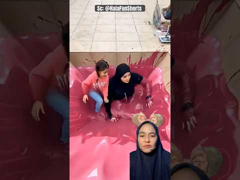 Masuk dalam Lubang SLIME ‼️ HalaFunShorts thumbnail