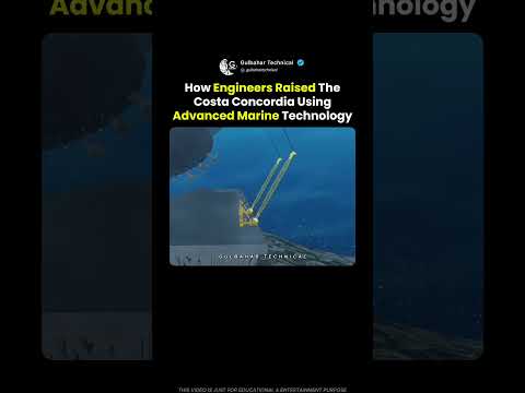How Engineers Lifted a Sunken Ship Worth $600M! 🚢🔥 thumbnail