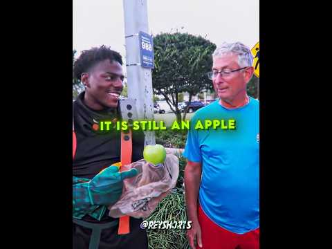 Old Man Ragebaited By Accident🍏😭#greenapples thumbnail