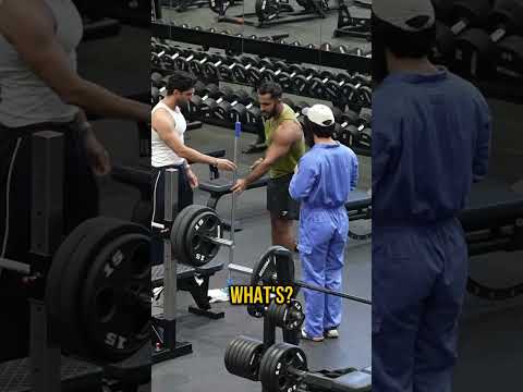 32kg Mop it's Soo nice for the bench #anatoly #gym #prank thumbnail
