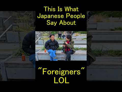 This is what Japanese people say about foreigners lol  @takashiifromjapan thumbnail
