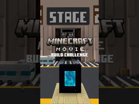 THE MINECRAFT MOVIE BUILD CHALLENGE thumbnail