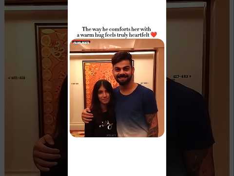 That simple hug carried so much emotion ❤. #viratkohli #anushkasharma #fanmoment #trendingshorts #yt thumbnail