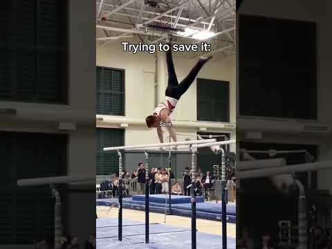 Epic save in gymnastics competition🤸#gymnastics #gymnasticsmoments #usa #fyp #foryou thumbnail